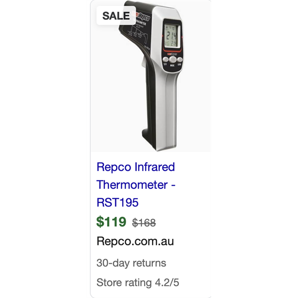 Infrared thermometer