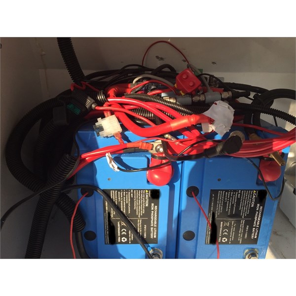 Factory battery installation