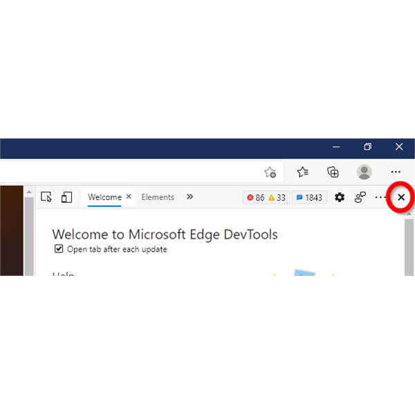 Edge with Dev Tools