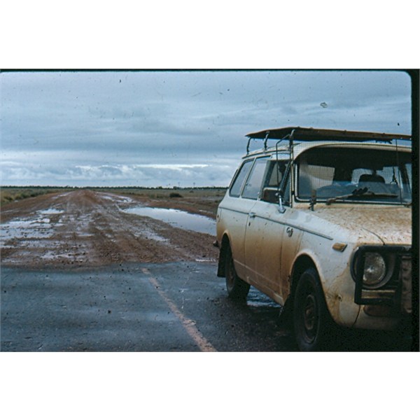 Survived the mud - Cunamulla to Charleville Oct 1979