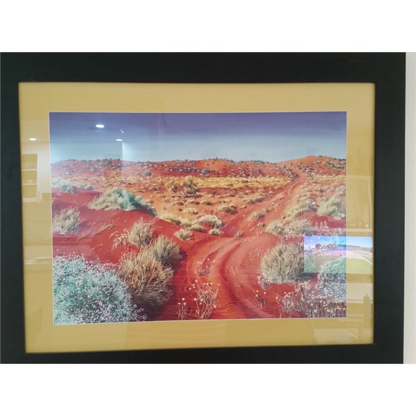 French Line by Wolfgang John at Blue Poles Gallery Birdsville