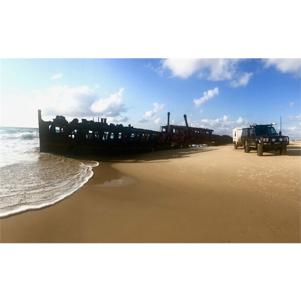 MAHENO WRECK FRASER ISLAND