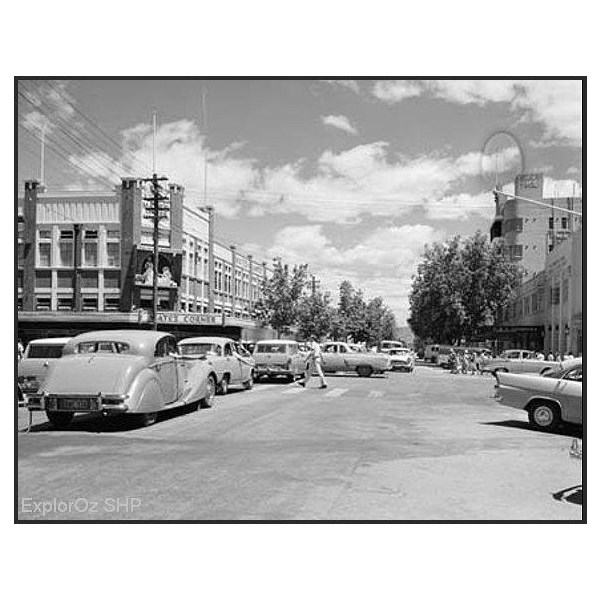 Dean Street, Albury, 1961