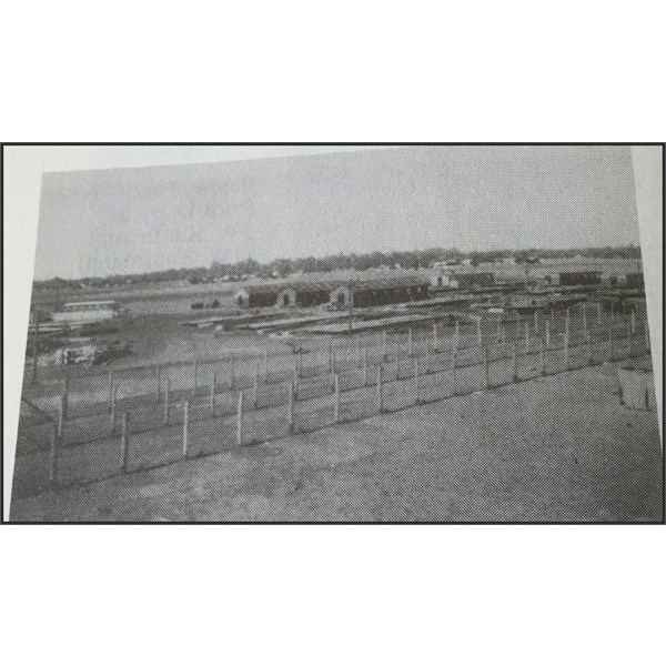 Hay Camp under construction 1940