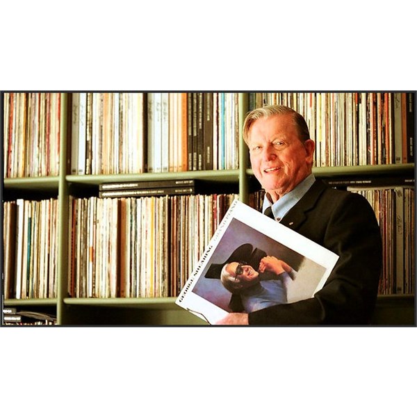 Kym Bonython and his record collection
