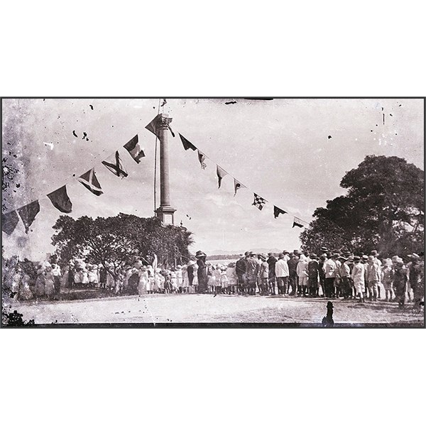 1917 celebrations of Cook's landing