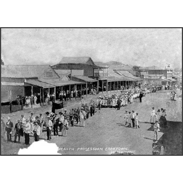Cooktown, celebrating Federation on 1 January 1901
