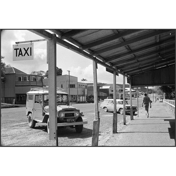Main street of Cooktown, 1970