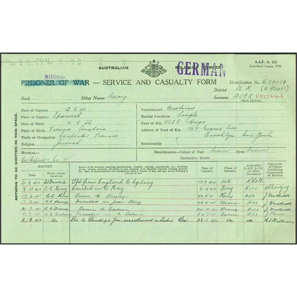 Georg Auer Document