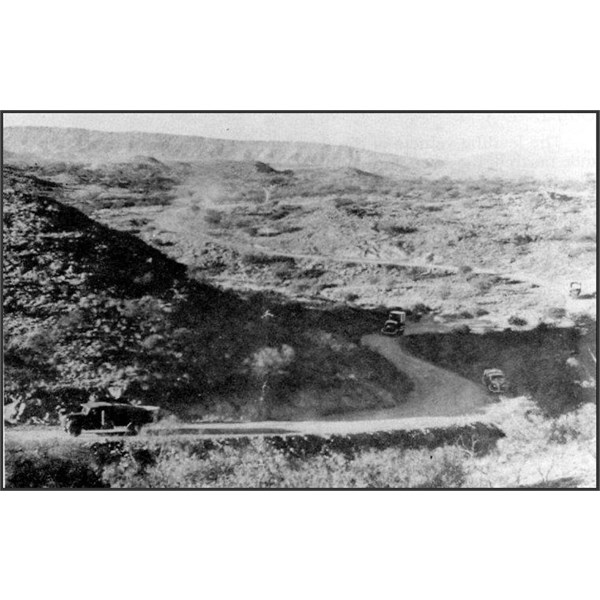 Convoys through the McDonnell Ranges