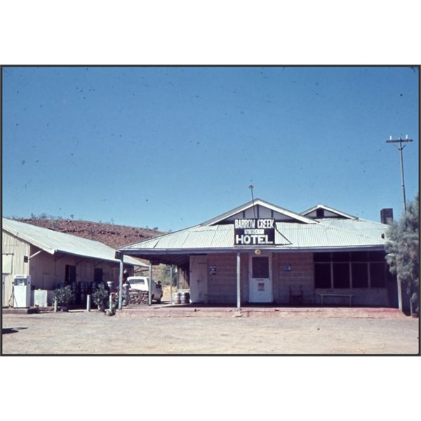 Barrow Creek Hotel, 1969