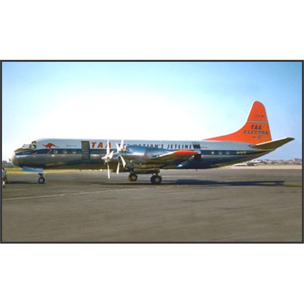 The aircraft VH-TLB in the colour scheme of the day. - 1960