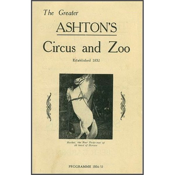 Ashtons Circus Program 1954-55