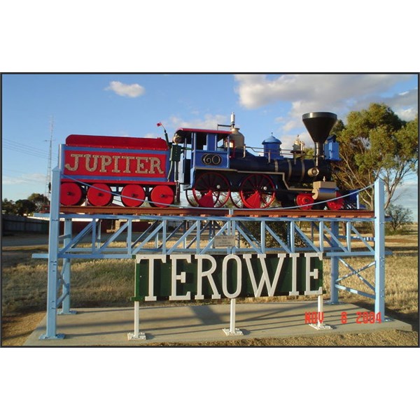 Train Monument at Terowie 1