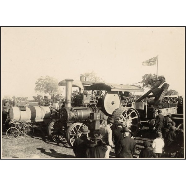 Turning the first sod, Parliament House, Canberra