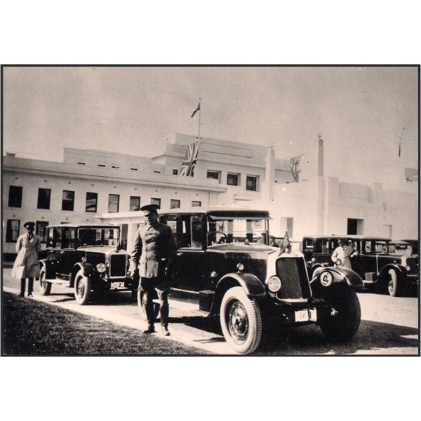 Comcar 1927 Old Parliament House Opening