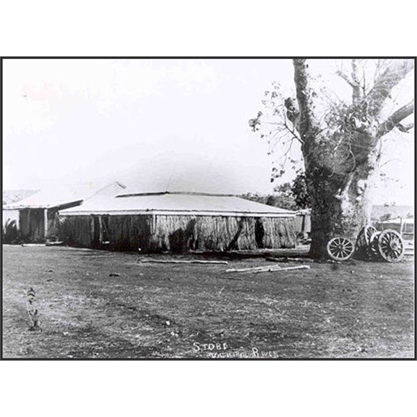 Victoria River depot store near Timber Creek 1911