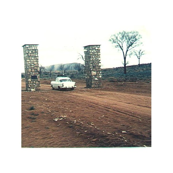Entrance to Ayres Rock Pk 1966