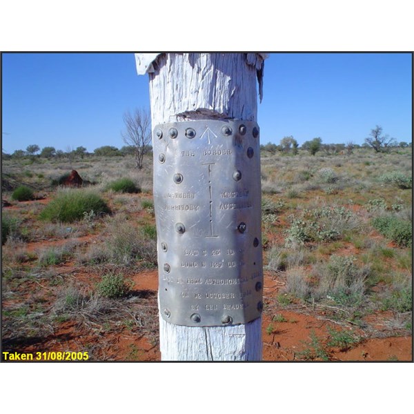 Len Beadell's Border Marker