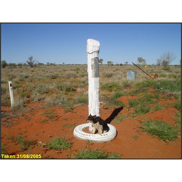 Len Beadell's WA-NT Border Marker 2005