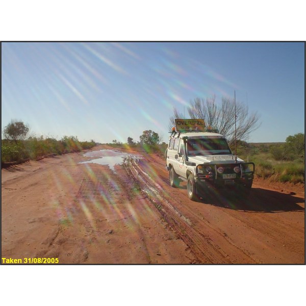 Len's Track to Kiwirrkurra, August 2005