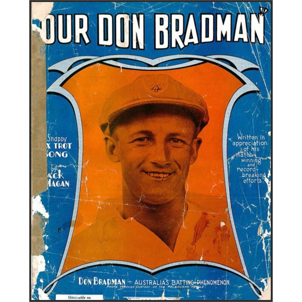 Our Don Bradman by Jack O'Hagan