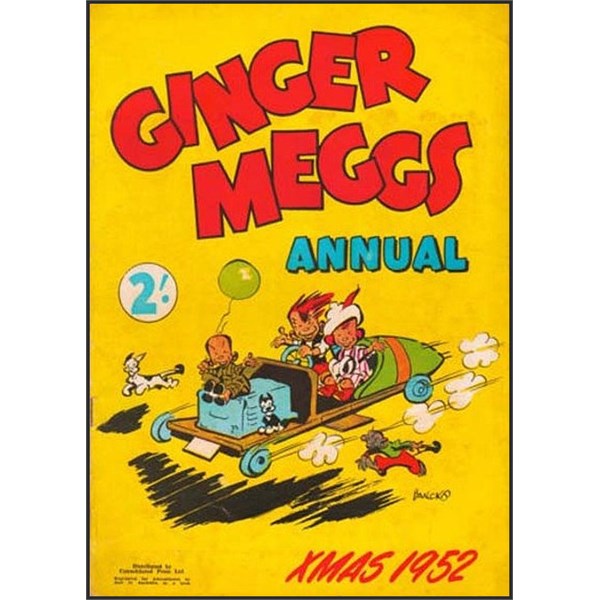 Ginger Meggs Christmas 1952