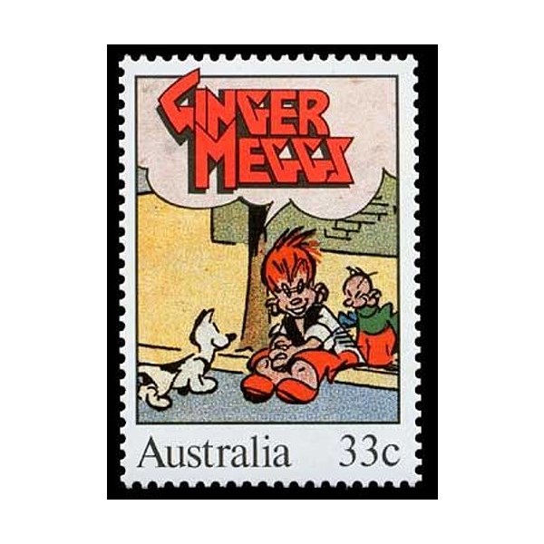 Ginger Meggs Australian Postage Stamp 1985 33 Cents