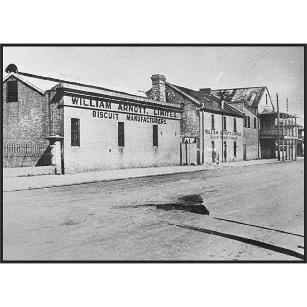 The Arnott biscuit factory around 1870 - 1880