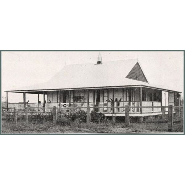 Nellie and Charles Armstrong's home at the Marian