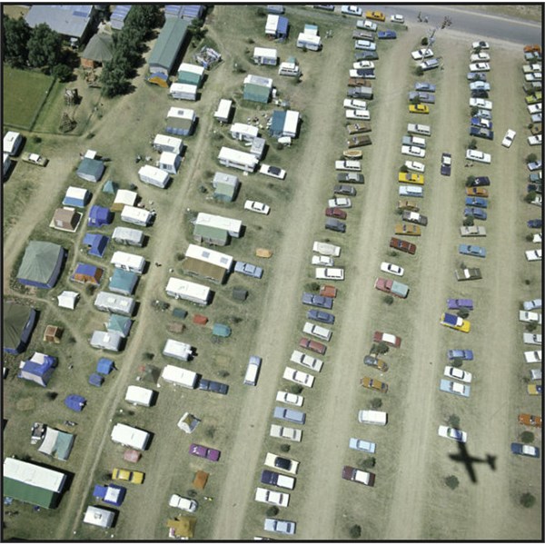 Waikerie Gliding Championships camping area 1974