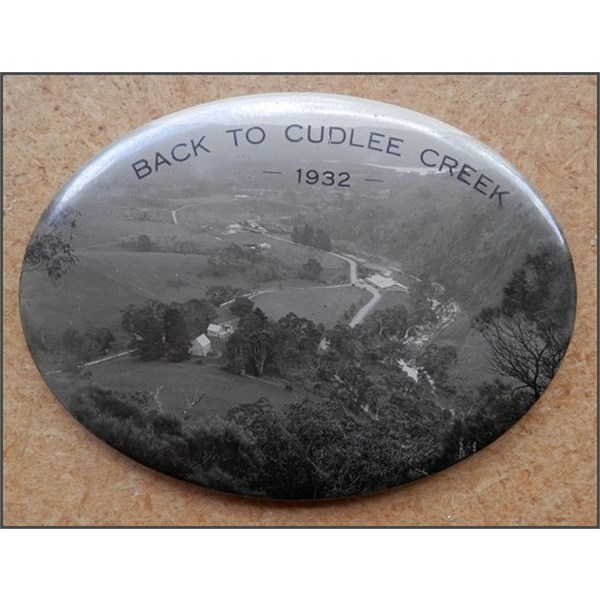 Back to Cudlee Creek 1932 badge