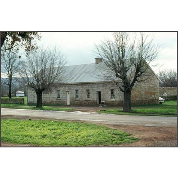 The Barracks where detachments of soldiers from a number of famous British regiments once lived and guarded convicts