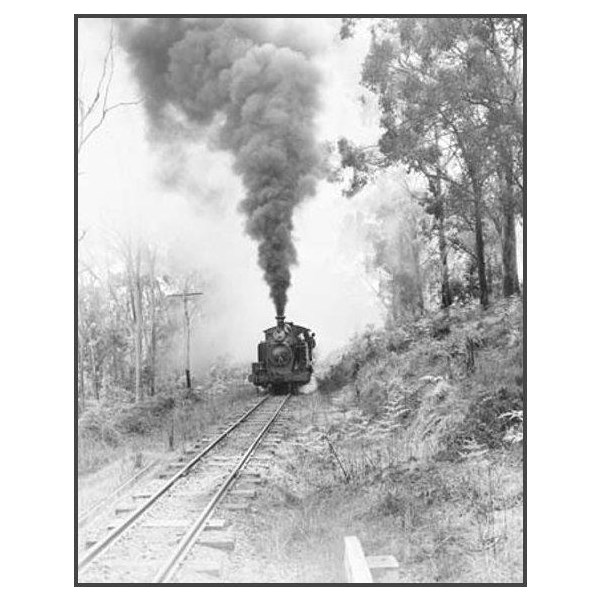 Puffing Billy on It's 60th birthday  1962