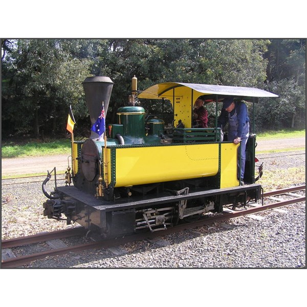 Decauville loco on Puffing Billy Railway