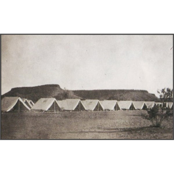 Barrow Creek Army camp