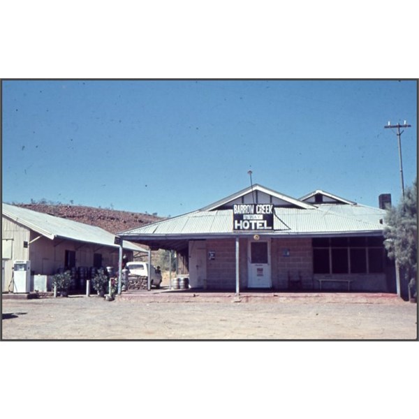 Barrow Creek Hotel, 1969