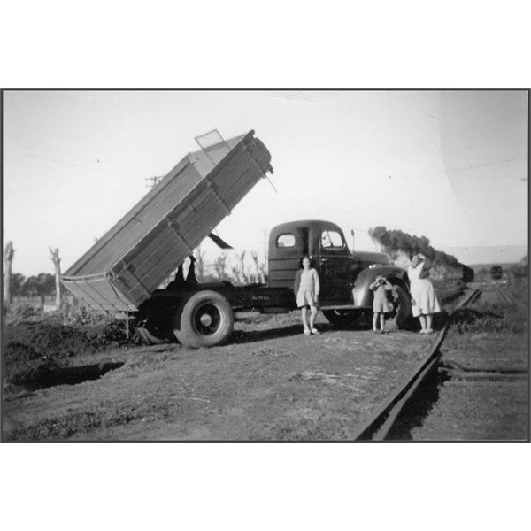 My Older Sister me in middle and Mum Tilley by our Tipper