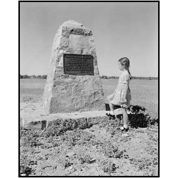 Memorial to Captain Charles Sturt, Birdsville 1956