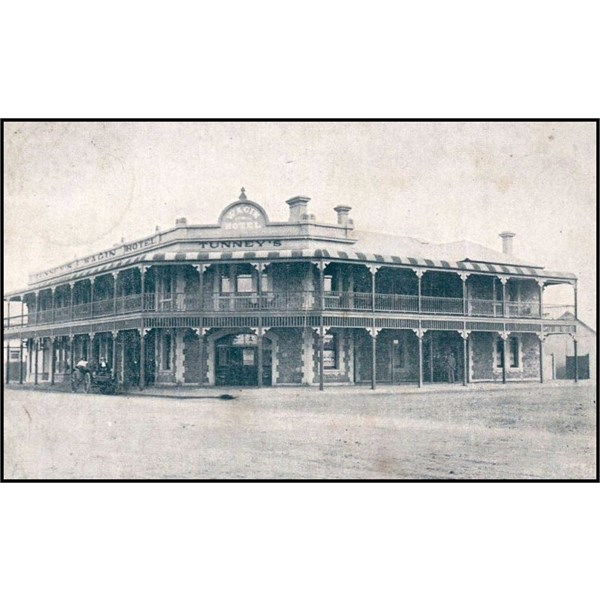 Tunney's Hotel, Wagin, Western Australia - 1911