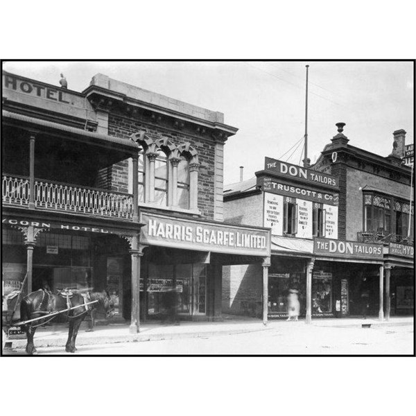  Harris Scarfe Limited, Rundle Street, south side, 1922