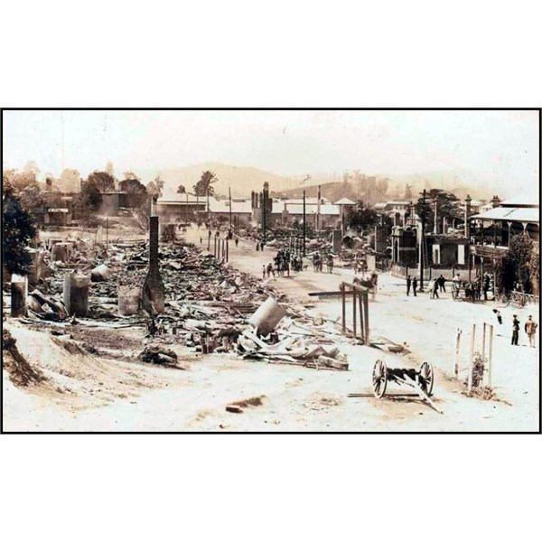 Murwillumbah after the 1907 fire