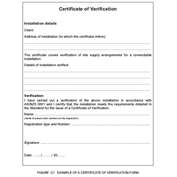 Compliance Form