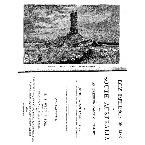 Chamber's Pillar 1884
