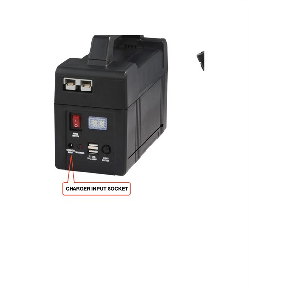 Charger input socket