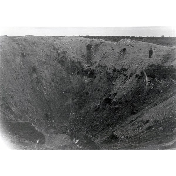 Marcoo Crater in 1956