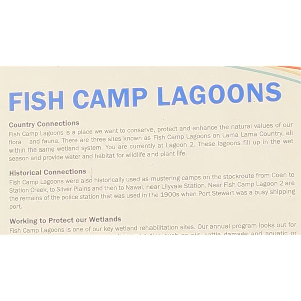 Fish Camp Lagoon