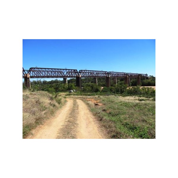 the bridge at Macrossan near Charters Towers