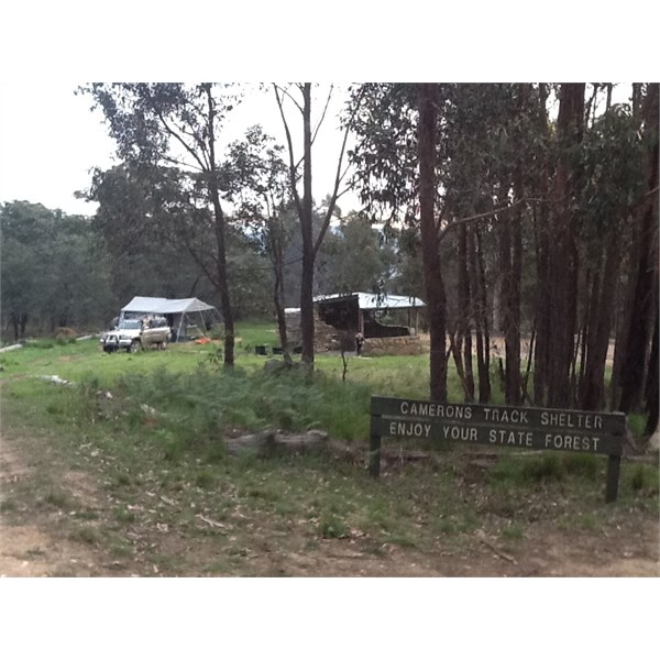 Cameron's track Campground