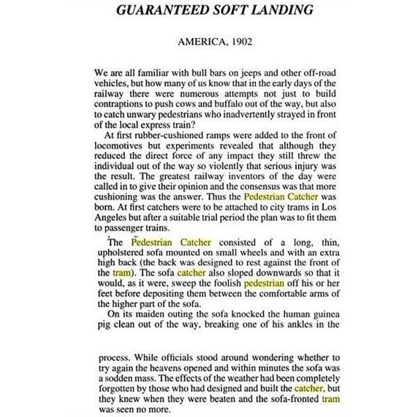 Pedestrian Catcher Information